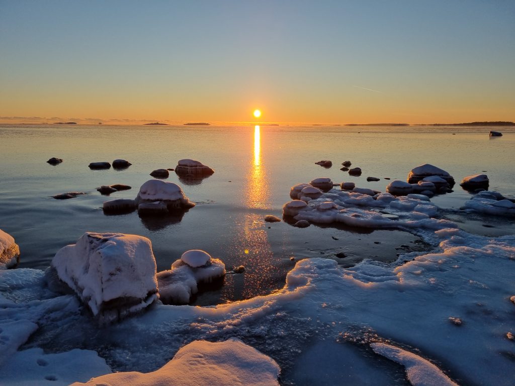 Itämeri talvella