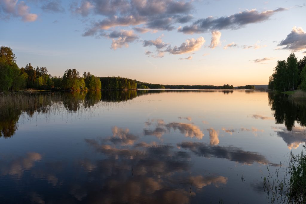 Päijänne kesäiltana